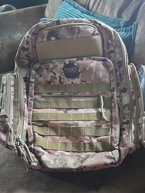 Tactical Camo Men’s Backpack - Multicam